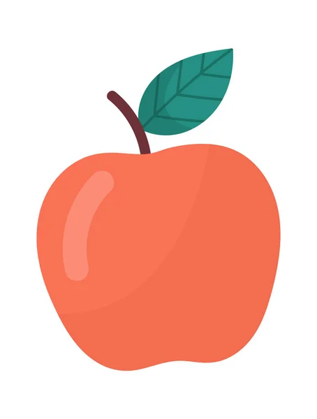 stock vector Apple Fruit Icon Vector Illustration