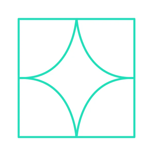 線形二乗要素ベクトルイラスト — ストックベクタ