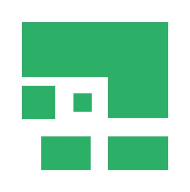 Modern Fütürist Şekil Vektörü İllüstrasyonu