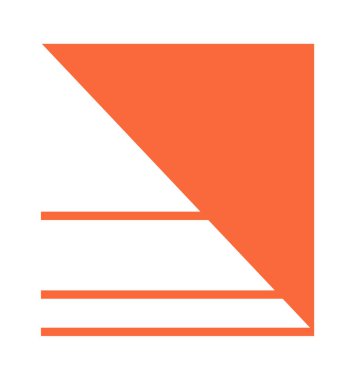 Modern Fütürist Şekil Vektörü İllüstrasyonu