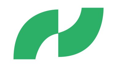 Modern Fütürist Şekil Vektörü İllüstrasyonu