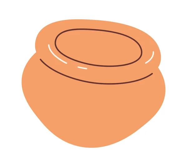 Illustrazione Vettoriale Dell Icona Del Vaso Ceramica — Vettoriale Stock