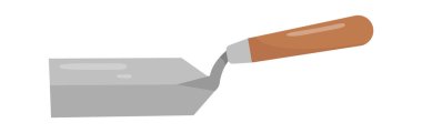 Plains Trowel Araç Vektörü İllüstrasyonu
