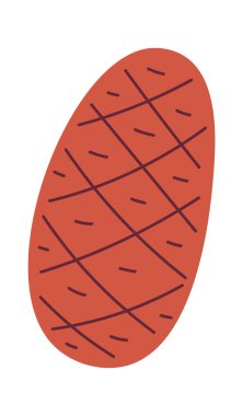 çam kozalağı ikonu vektör çizimi