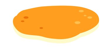 Kızarmış Krep Fırını Vektör İllüstrasyonu