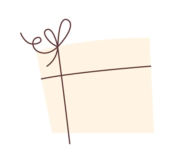 Gift Present Box Vector Illustration — Stock Vector