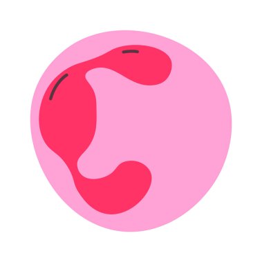 Miyeloblast İnsan Hücre Vektörü İllüstrasyonu