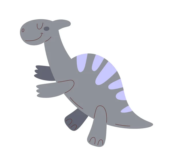 Милий Динозавр Тварин Векторні Ілюстрації — стоковий вектор