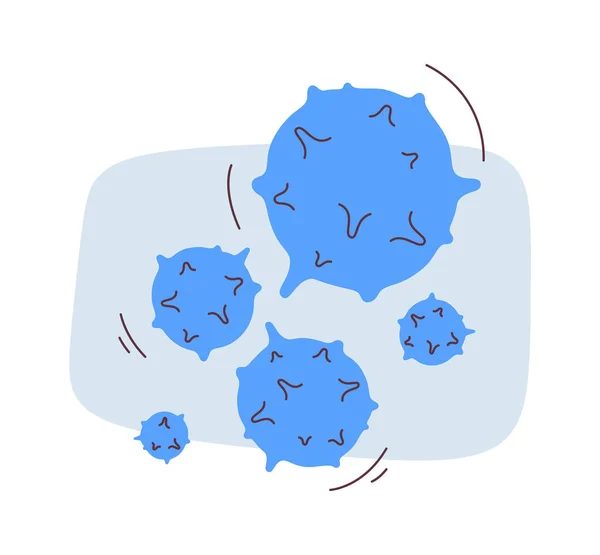 Illustration Vectorielle Des Globules Blancs — Image vectorielle