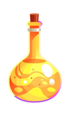 Oyun İksiri Gemi Vektörü İllüstrasyonu