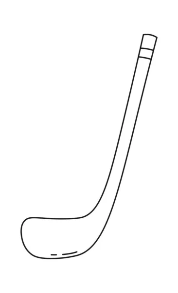 Lineární Vektorová Ilustrace Golfového Klubu — Stockový vektor
