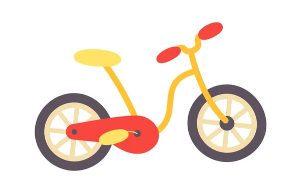 Cartoon Fahrrad Fahrzeug Vektor Illustration — Stockvektor