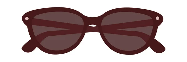 Moderní Vektorová Ilustrace Slunečních Brýlí — Stockový vektor