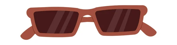 Gafas Sol Modernas Accesorio Vector Ilustración — Vector de stock