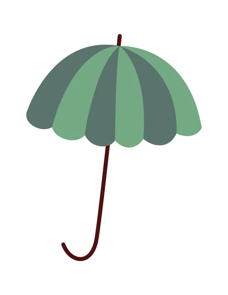 Paraguas Accesorio Icono Vector Ilustración — Vector de stock