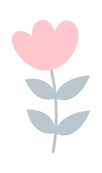 Χειροποίητη Απεικόνιση Διάνυσμα Λουλουδιών — Διανυσματικό Αρχείο