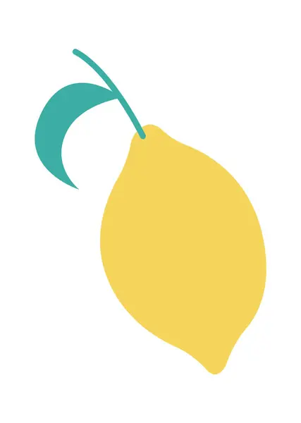 Лимонно Фруктовый Вектор — стоковый вектор