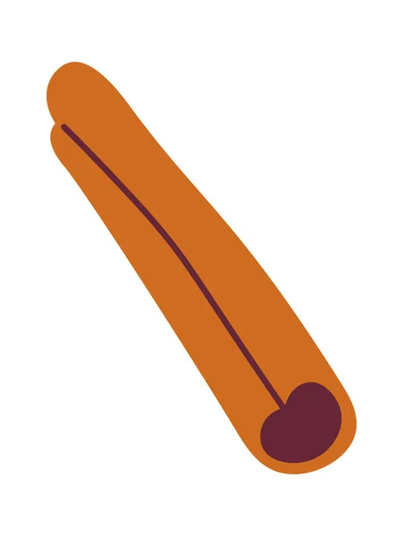 Cinnamon Stick Spice Vector Illustration — Stock Vector