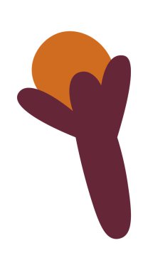 Baharat Karanfil Simgesi Vektör İllüstrasyonu