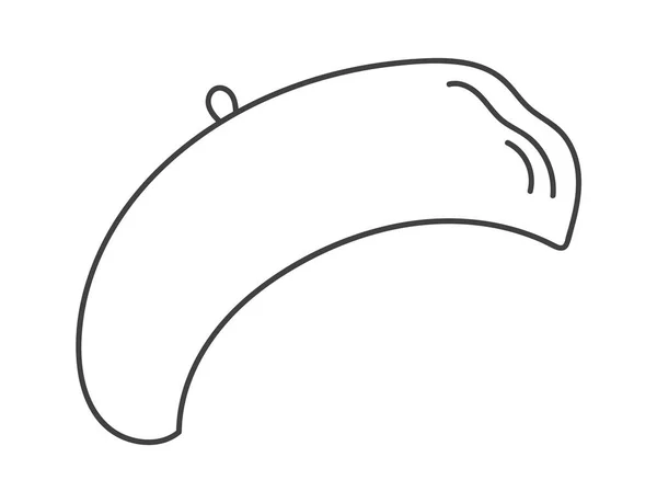 Chapeau Femme Accessoire Illustration Vectorielle — Image vectorielle