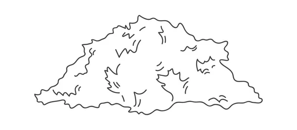 Pile Leaves Εικονογράφηση Διανυσμάτων — Διανυσματικό Αρχείο