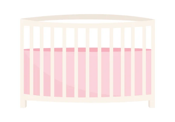 Ξύλινη Απεικόνιση Διάνυσμα Κρύπτης Μωρού — Διανυσματικό Αρχείο