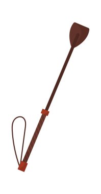 Binici Kırbaç Aksesuar Vektör İllüstrasyonu