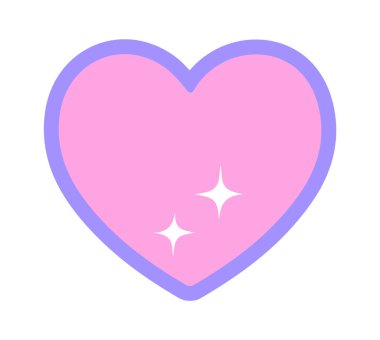 Shape Sticker Vektör İllüstrasyonunu duy