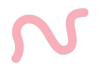 Soyut Eğri Çizgi Vektörü İllüstrasyonu