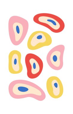 Arka plan vektör çizim boyama Özet