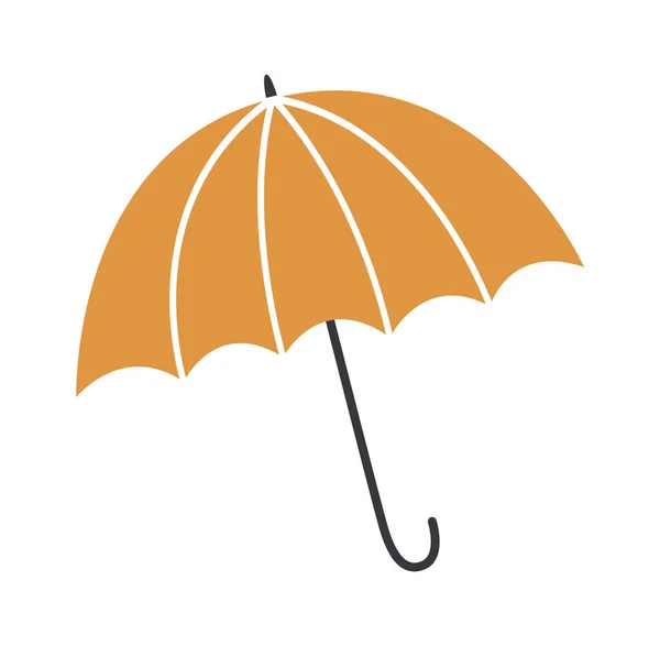 Paraguas Accesorio Icono Vector Ilustración — Vector de stock