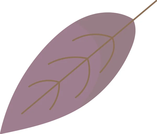 Floral Leaf Εικονογράφηση Διάνυσμα Φύλλων — Διανυσματικό Αρχείο