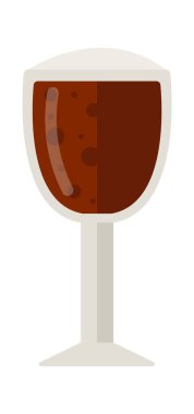 Bira Vektörü İllüstrasyonlu Cam