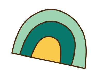 Harika Retro Arch Vektör ResimleriName