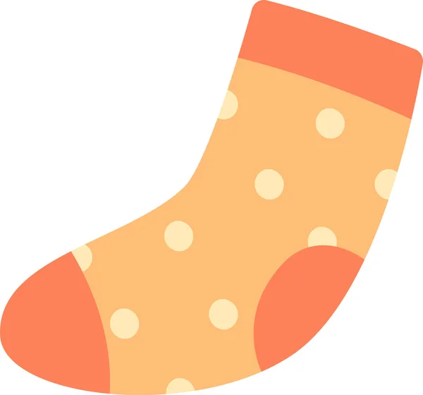 Kids Sock Clothes Vector Illustration — Stock Vector