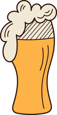 bardak bira vektör çizim
