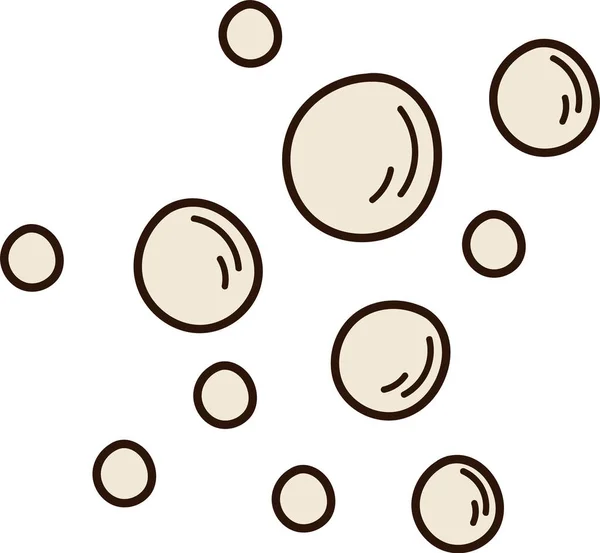Bubbles Pattern Vector Illustration — Stock Vector