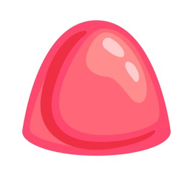 Jelibon Şeker Vektörü İllüstrasyonu