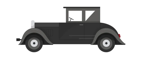 Παλιό Αυτοκίνητο Ρετρό Εικονογράφηση Φορέας — Διανυσματικό Αρχείο
