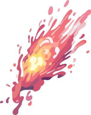 Sihirli Patlama Oyunu Patlama Vektörü İllüstrasyonu