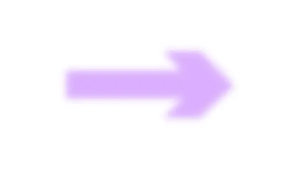 Blurred Gradient Arrow Vector Illustration — Stock Vector
