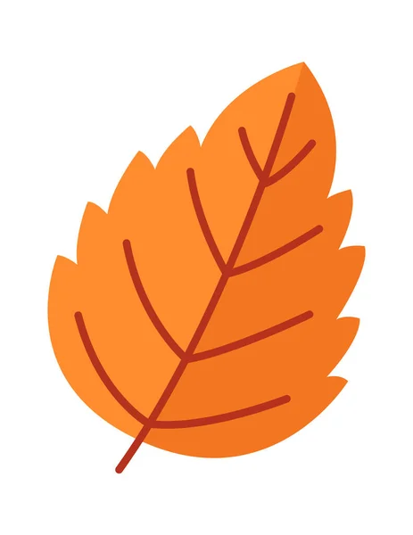 Herbst Floral Leaf Vector Illustration — Stockvektor