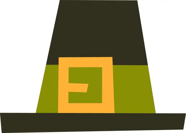 Gnome Hatt Tillbehör Vektor Illustration — Stock vektor