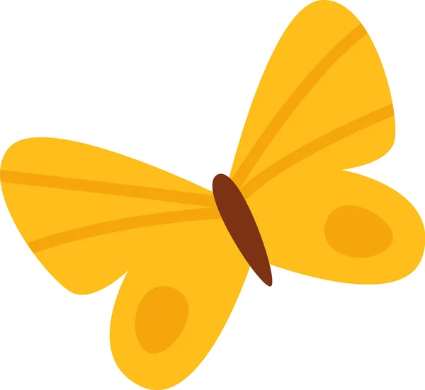 Πεταλούδα Εικονίδιο Διάνυσμα — Διανυσματικό Αρχείο