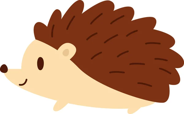 Hedgehog Animal Icon Vector Illustration — Stock Vector