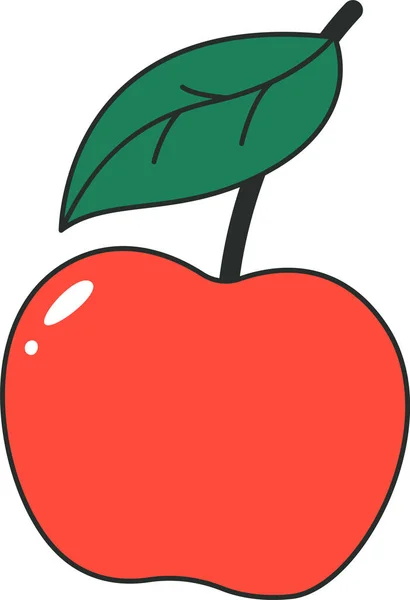 Cherry Cartoon Berry Vector Ilustração — Vetor de Stock