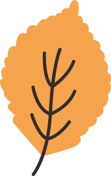 Drzewo Liść Ikona Wektor Ilustracja — Wektor stockowy