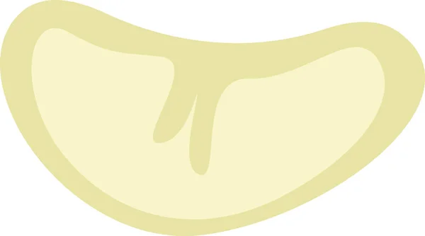 Bean Fruit Icon Vector Illustration — Vector de stoc