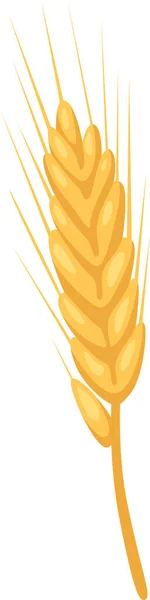 小麦工場耳ベクトルイラスト — ストックベクタ