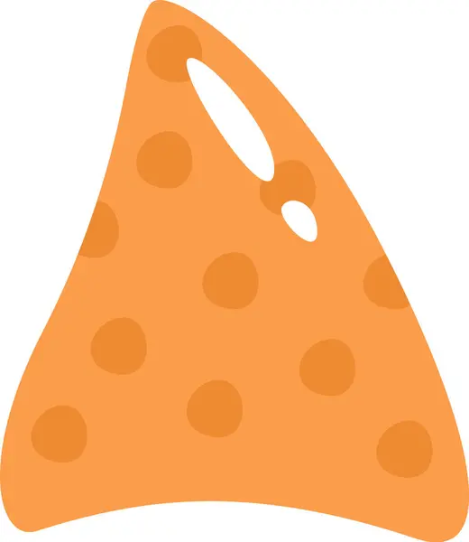 Dotted Cone Hat Vector Illustratie — Stockvector
